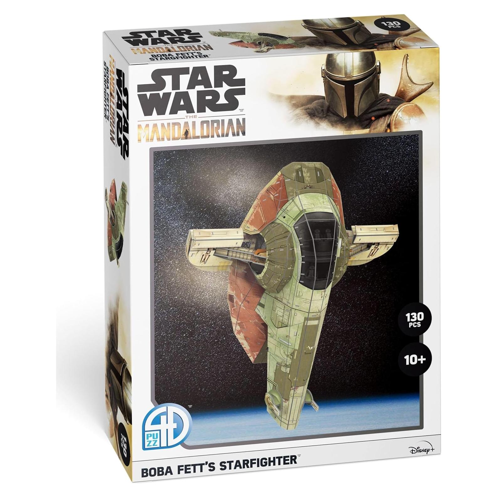 Puzzle 4D Star Wars Boba Fett 130 Piezas 14+ 1:40