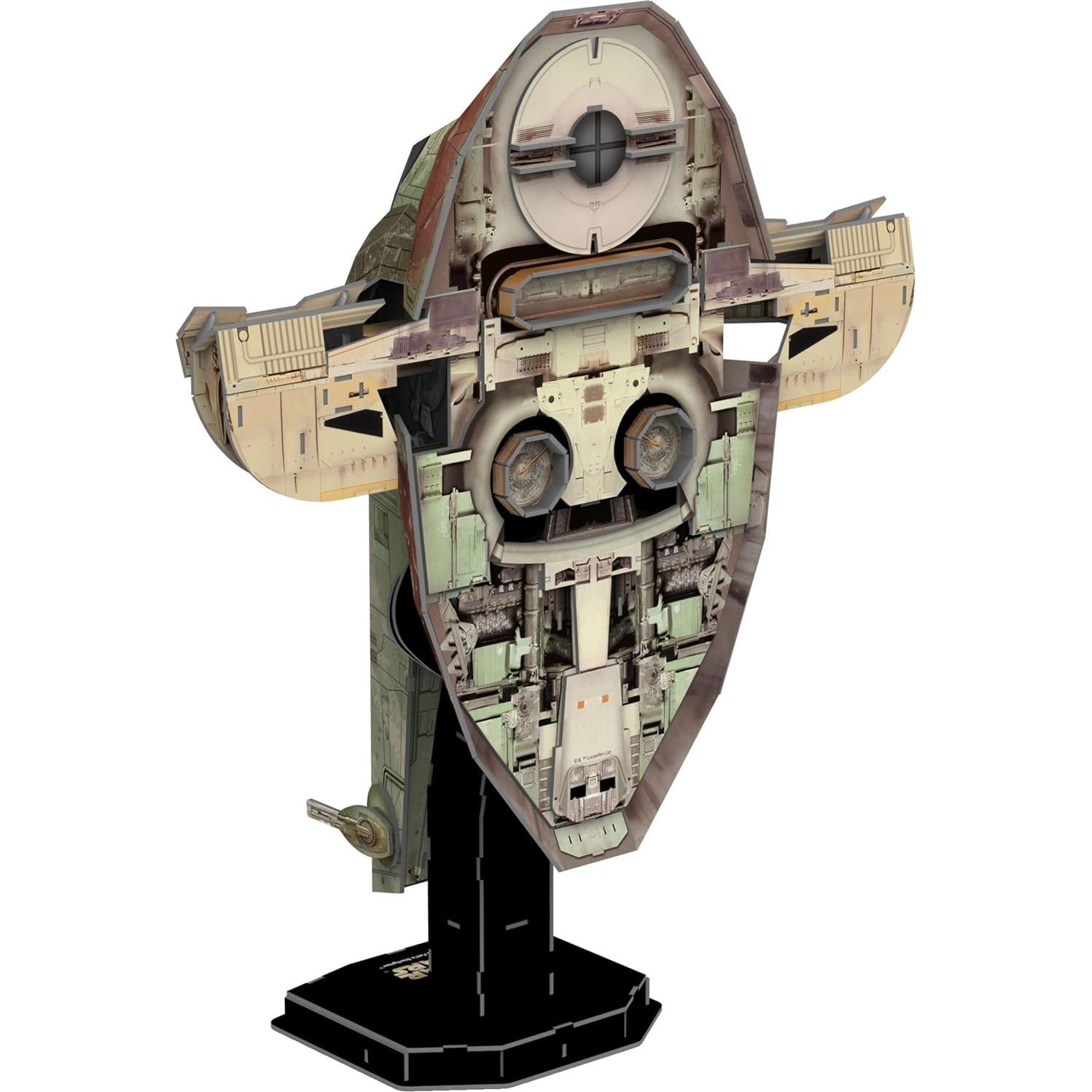 Puzzle 4D Star Wars Boba Fett 130 Piezas 14+ 1:40