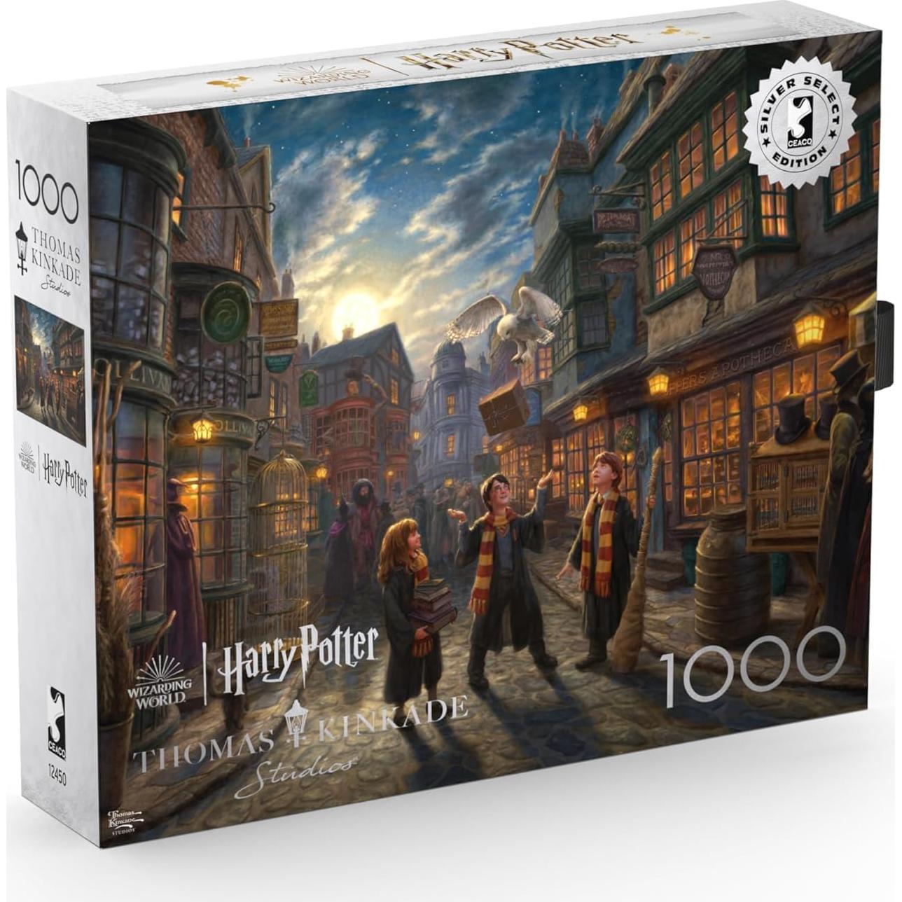 Rompecabezas 1000 Piezas Ceaco Thomas Kinkade Callejón Diagon