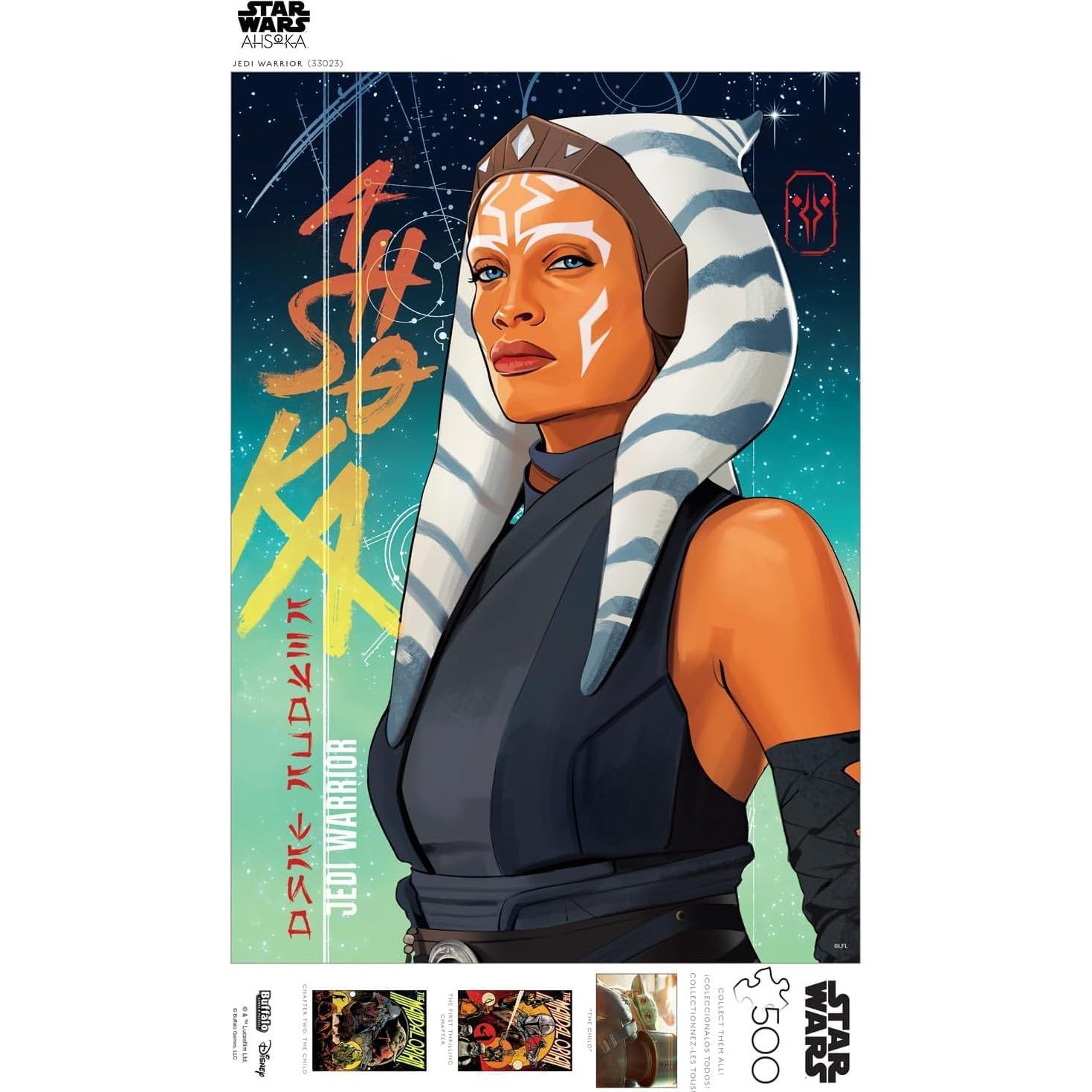 Rompecabezas 500 Piezas Star Wars Guerrero Jedi Buffalo Games