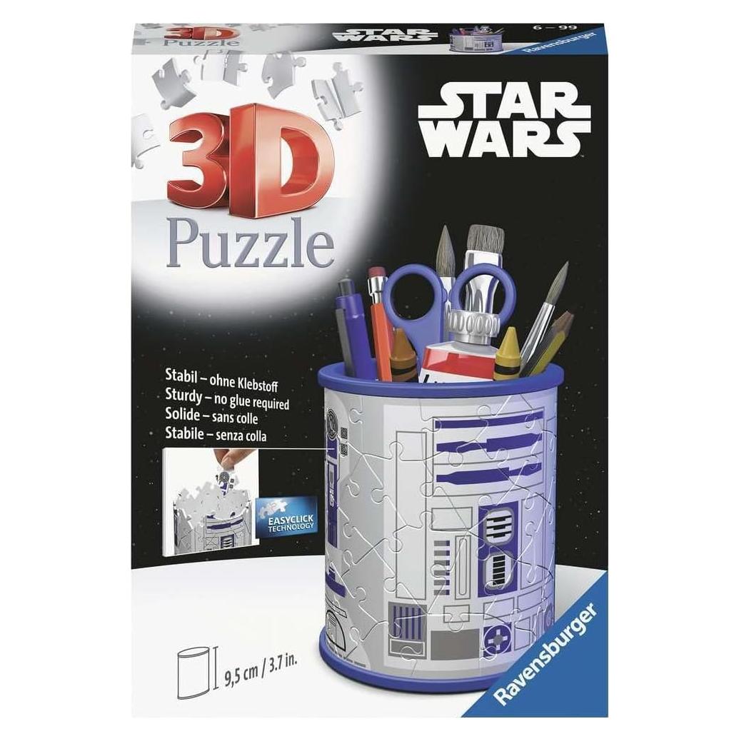 Portalápices 3D Ravensburger Star Wars 54 Piezas 9.5 cm