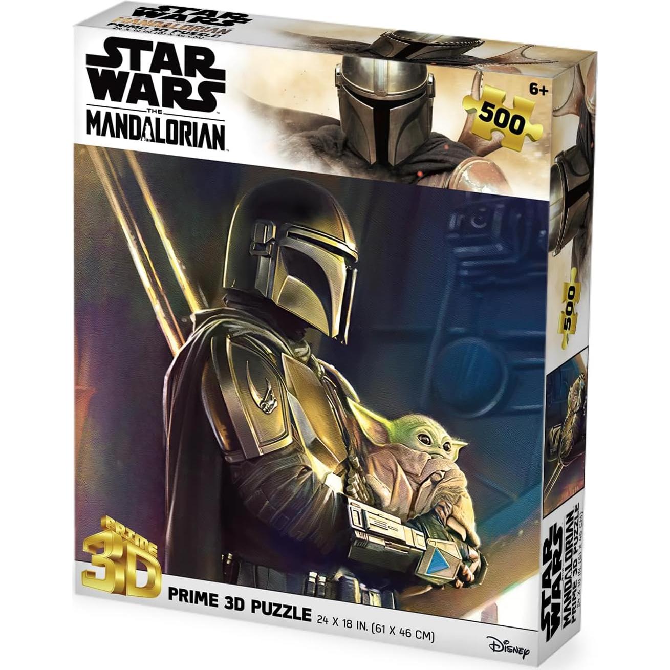 Rompecabezas 3D Mandaloriano 500 Piezas PRIME3D 60.96x45.72cm