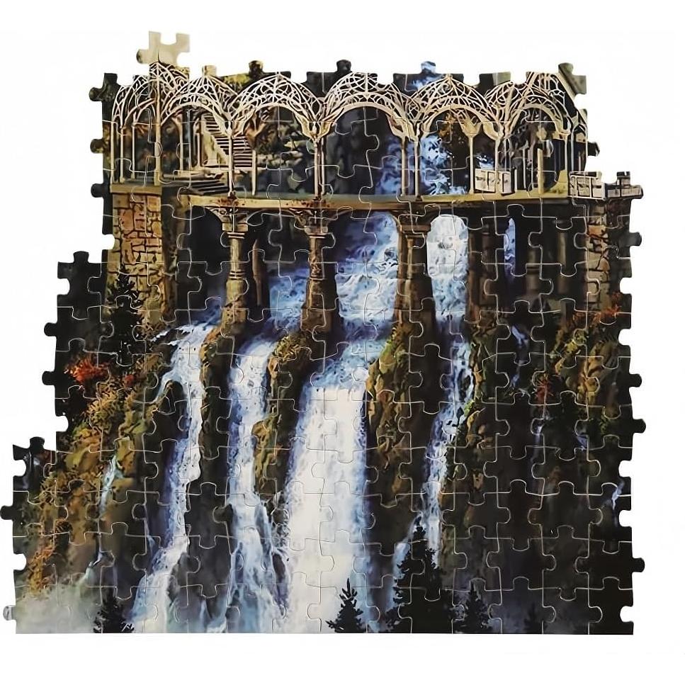 Rompecabezas Moruska 1000 Piezas Castillo de Cascada