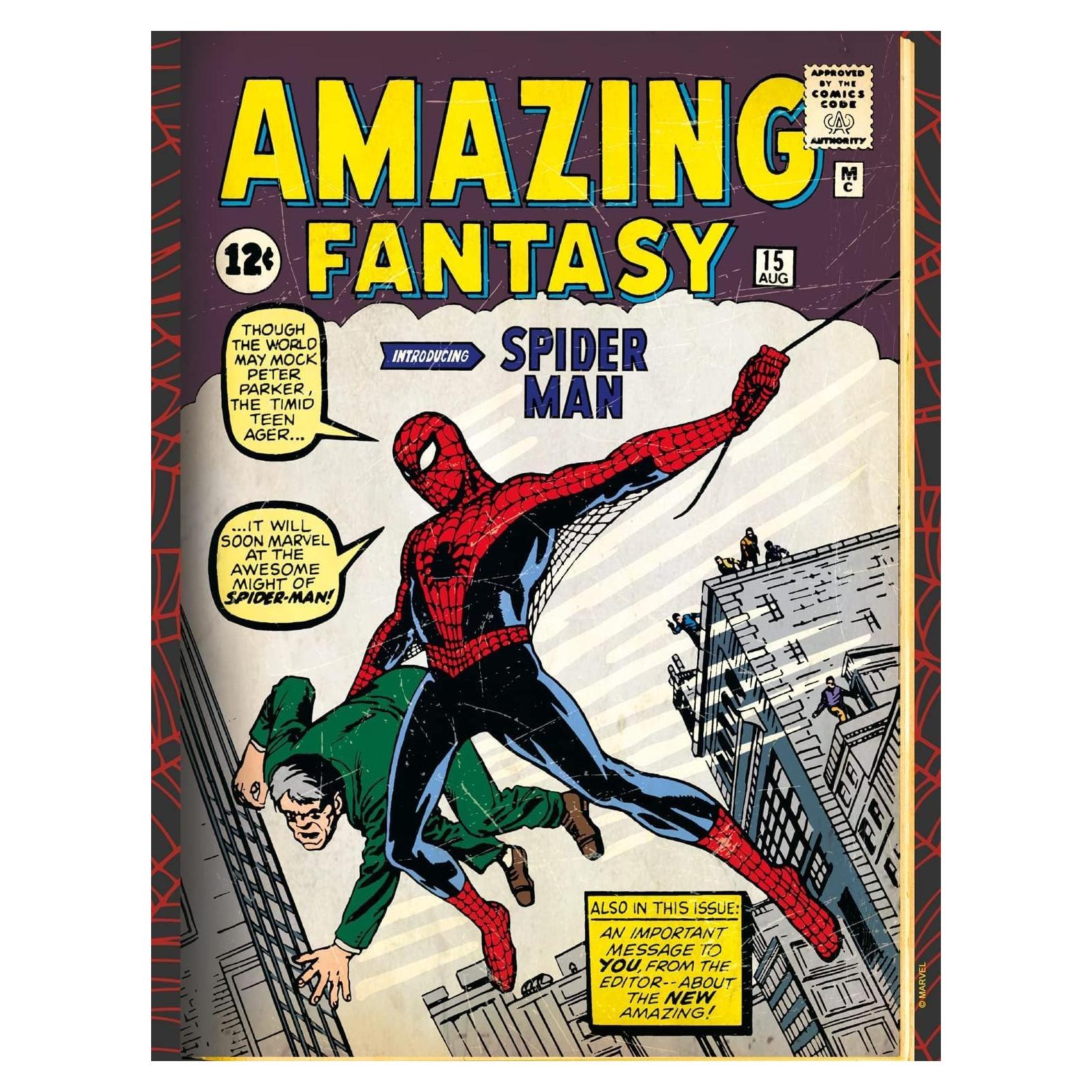 Rompecabezas Marvel Comics 4 en 1 Buffalo Games 67.95x50.17cm