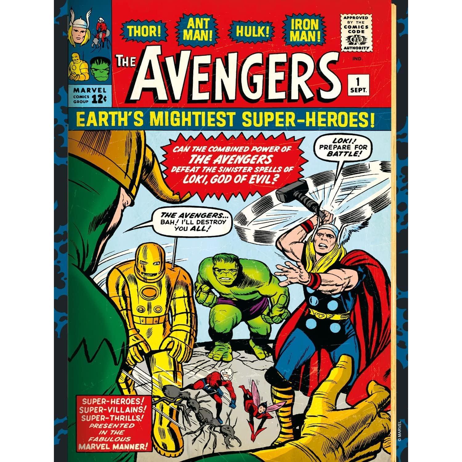 Rompecabezas Marvel Comics 4 en 1 Buffalo Games 67.95x50.17cm
