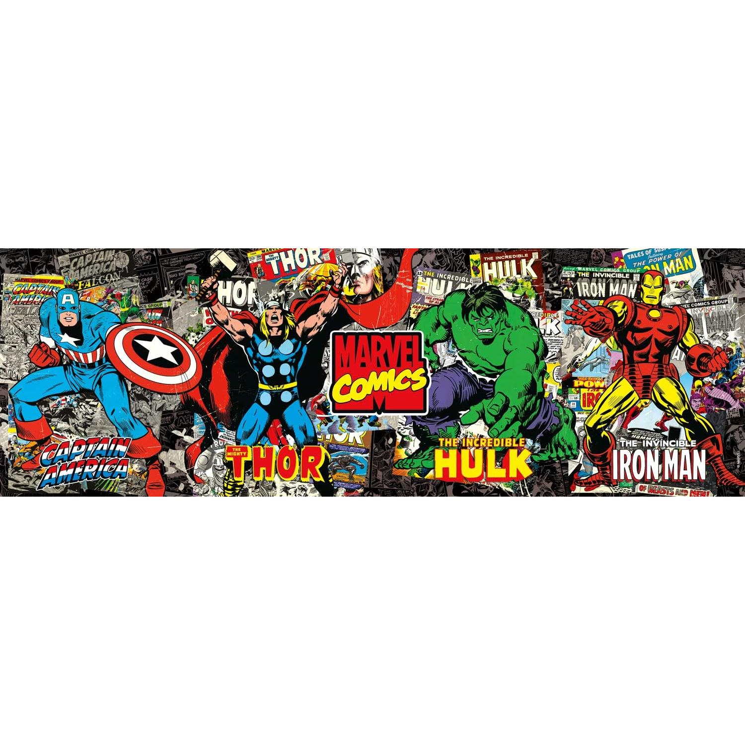 Rompecabezas Marvel Comics 4 en 1 Buffalo Games 67.95x50.17cm