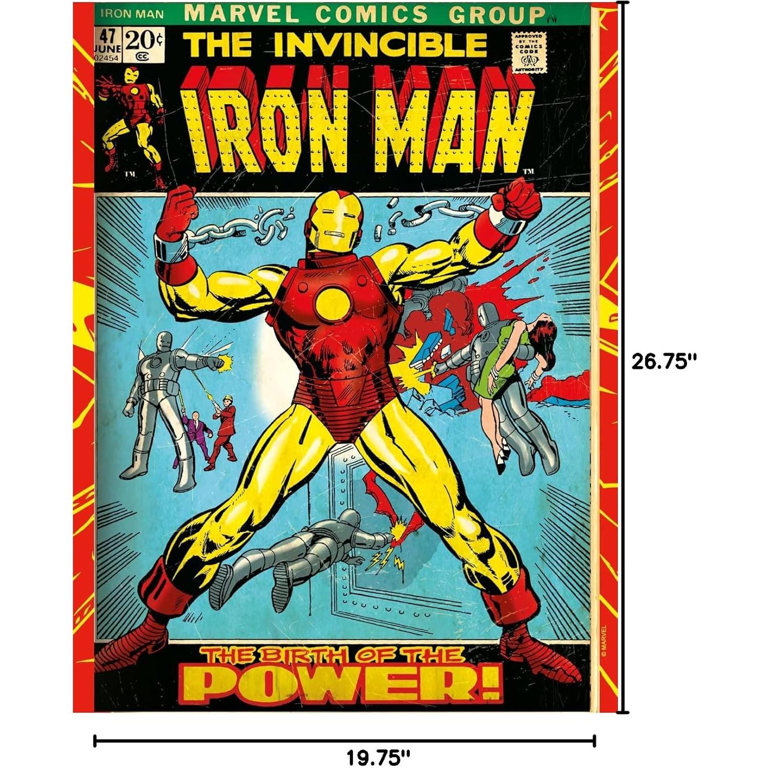 Rompecabezas Marvel Comics 4 en 1 Buffalo Games 67.95x50.17cm