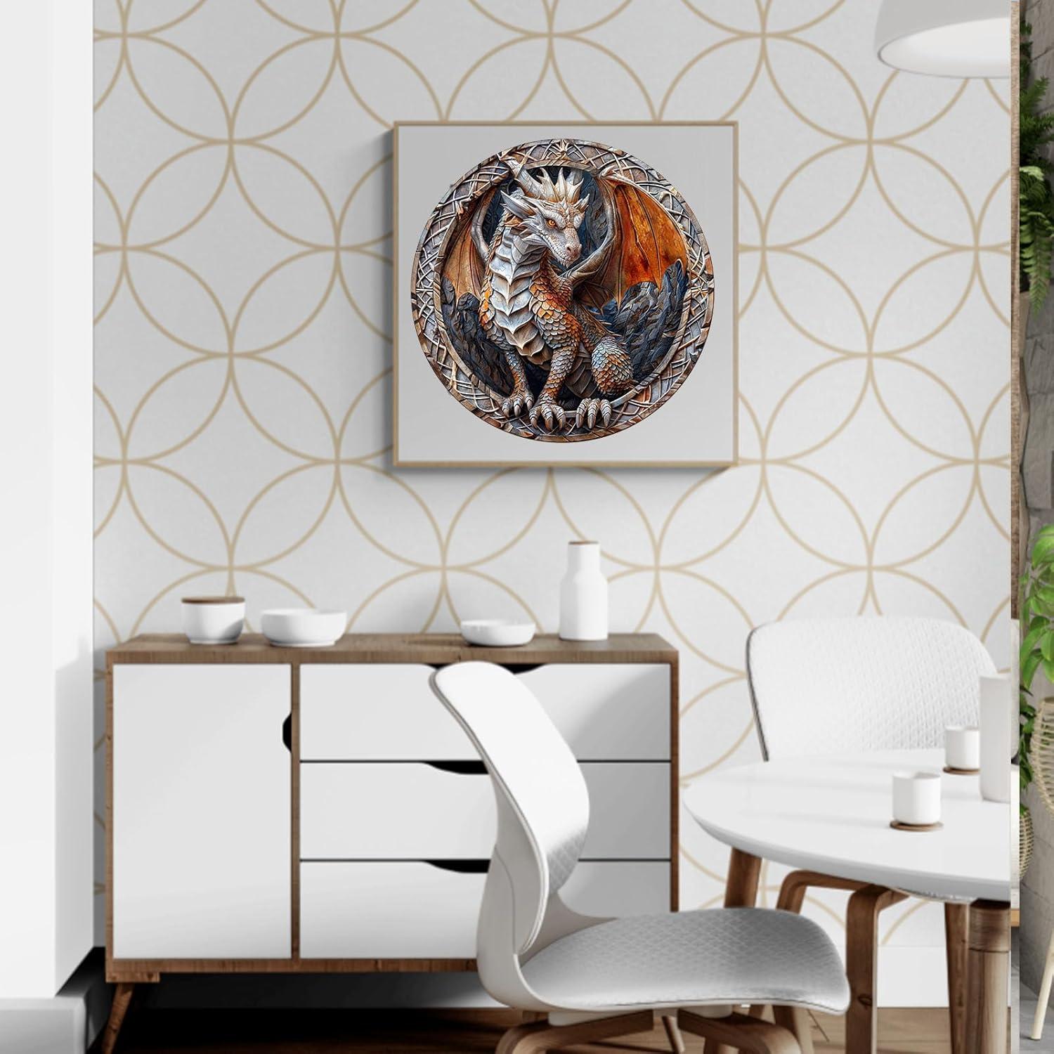 Rompecabezas de Madera 3D Dragón de Cueva NABYSHOP 200 Piezas