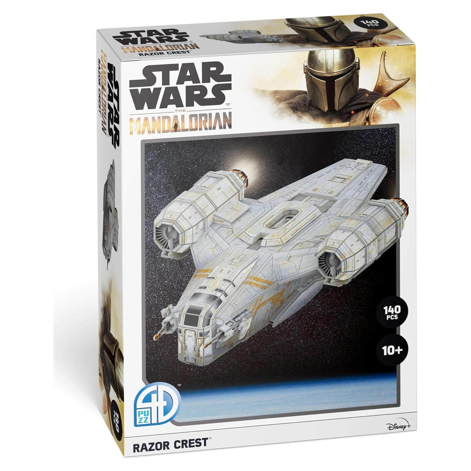 Kit de Modelo 3D Papel Star Wars Razor Crest 4D Build