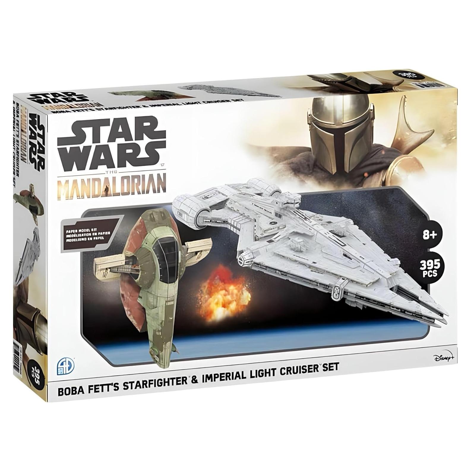 Modelo 4D Caza Estelar Boba Fett Guerras de las Galaxias