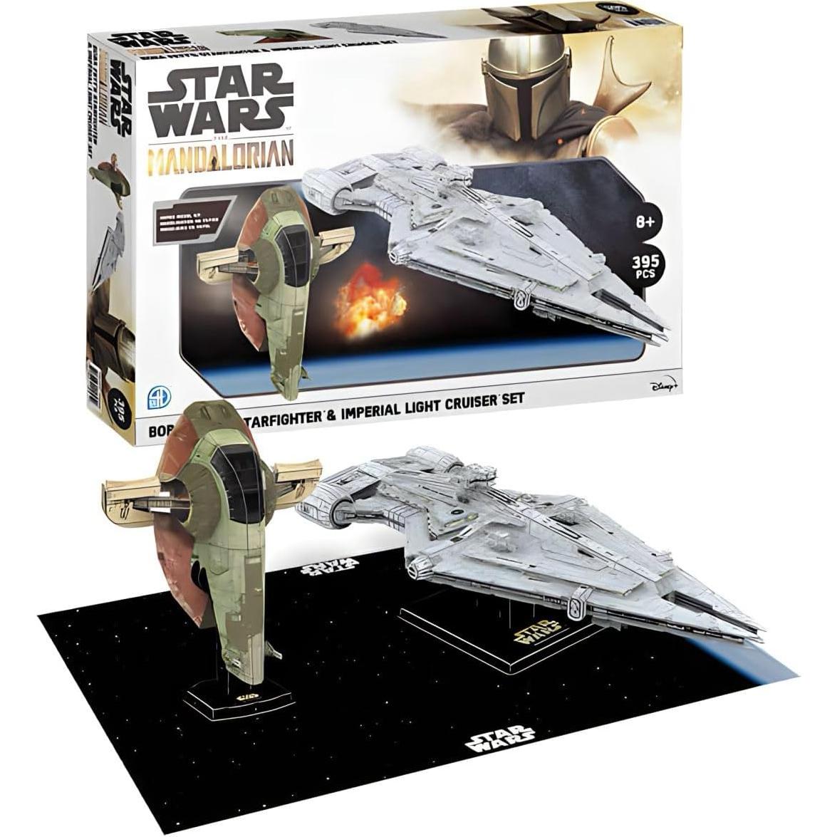 Modelo 4D Caza Estelar Boba Fett Guerras de las Galaxias