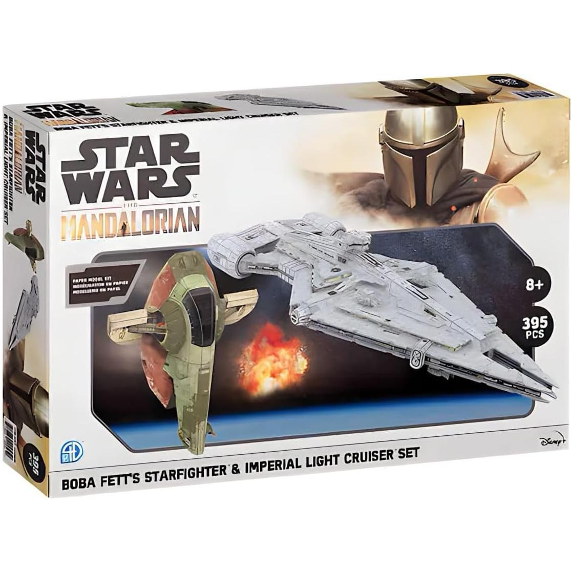 Modelo 4D Caza Estelar Boba Fett Guerras de las Galaxias