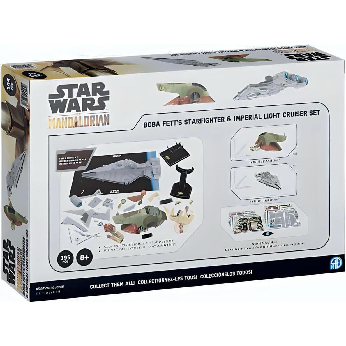 Modelo 4D Caza Estelar Boba Fett Guerras de las Galaxias