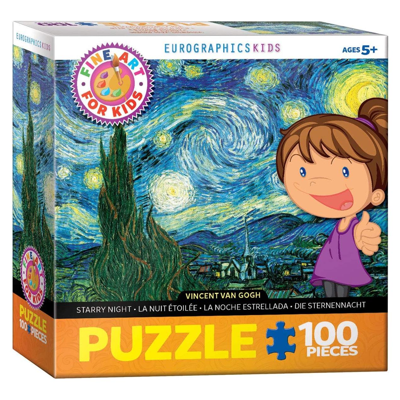 Rompecabezas 100 Piezas Noche Estrellada EuroGraphics