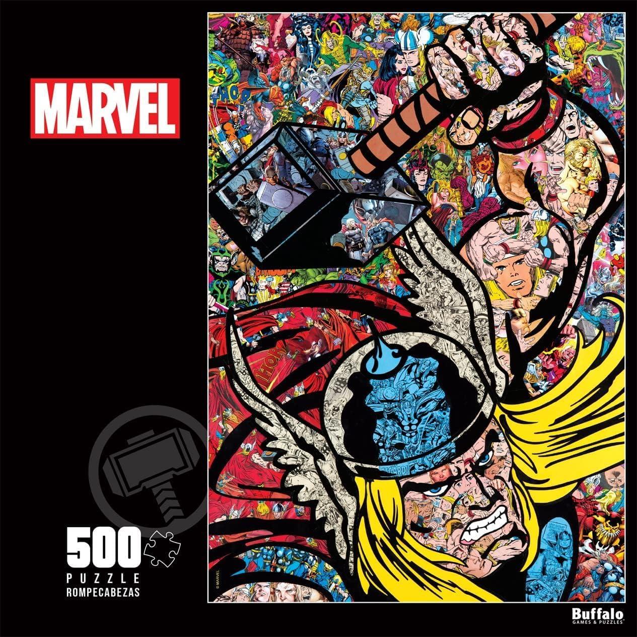 Rompecabezas 500 Piezas Buffalo Games Marvel Thor 54x38 cm