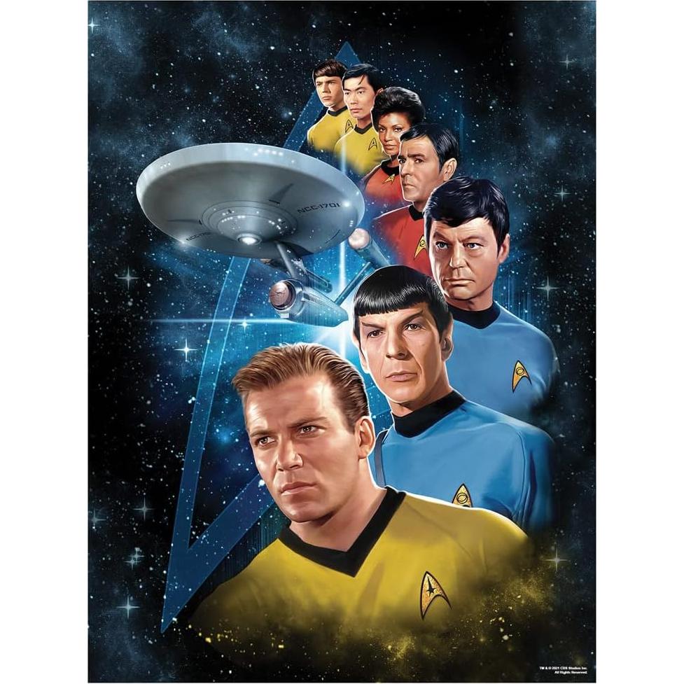Rompecabezas Star Trek 500 Piezas 40.64 x 54.61 cm