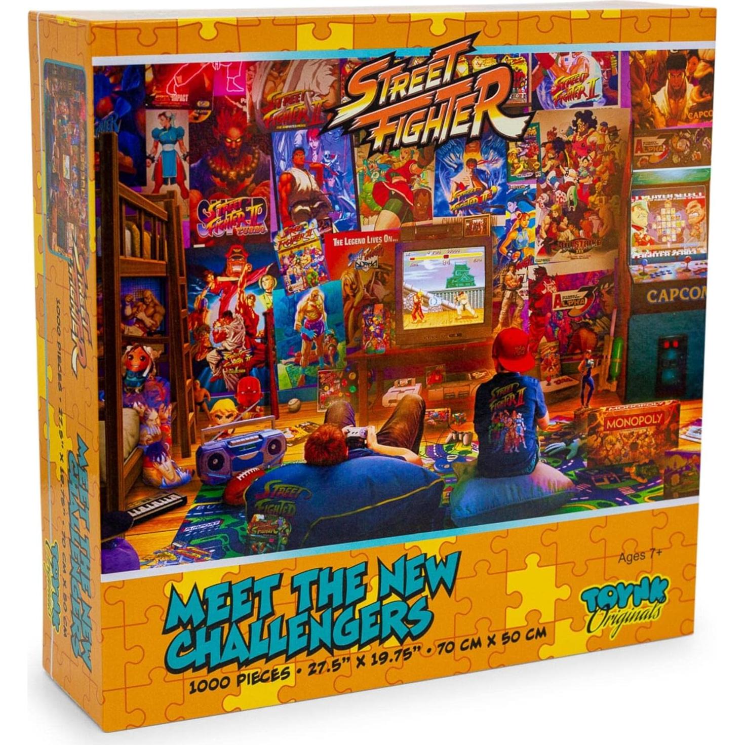 Rompecabezas Street Fighter 1000 Piezas Rachid Lotf 71x51cm