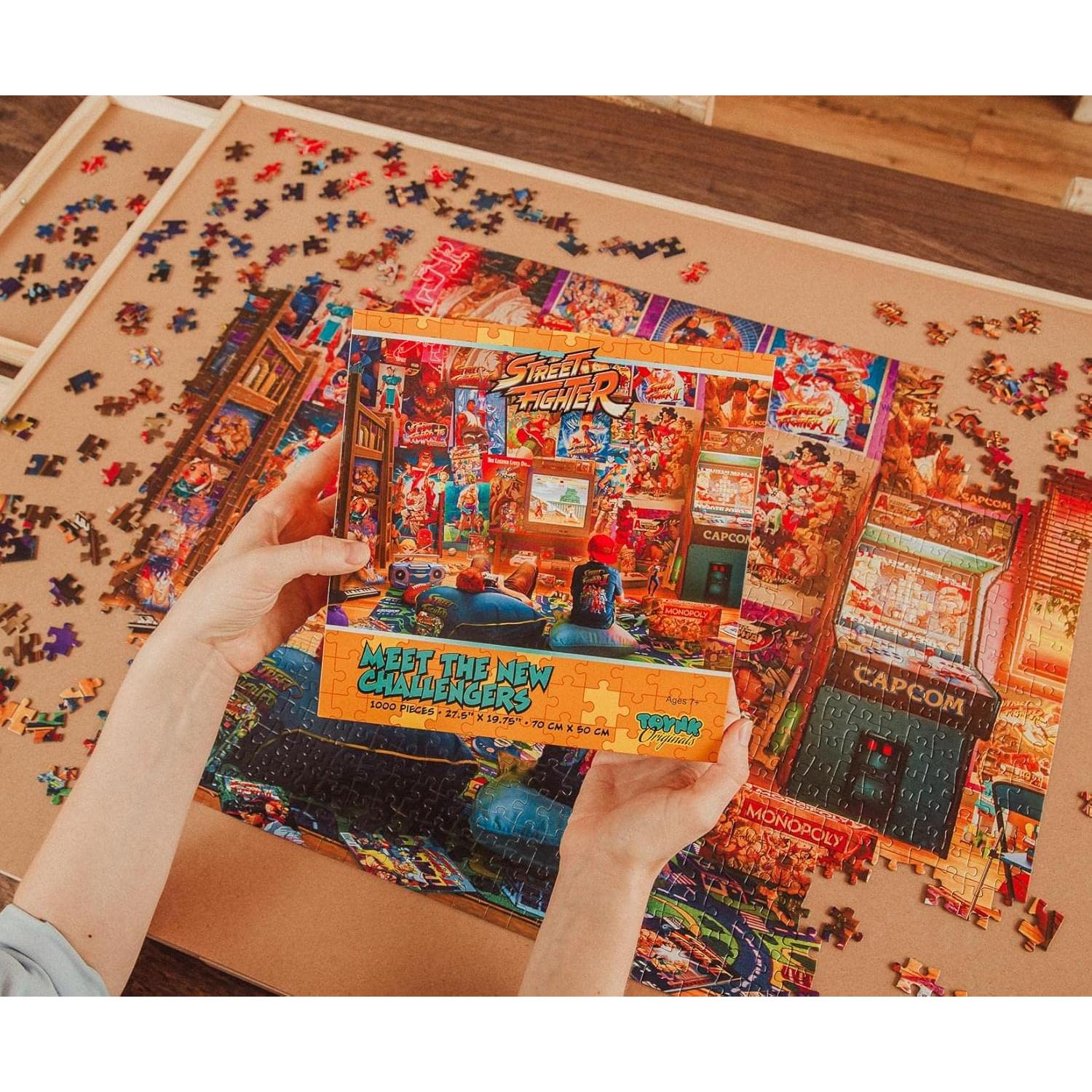 Rompecabezas Street Fighter 1000 Piezas Rachid Lotf 71x51cm