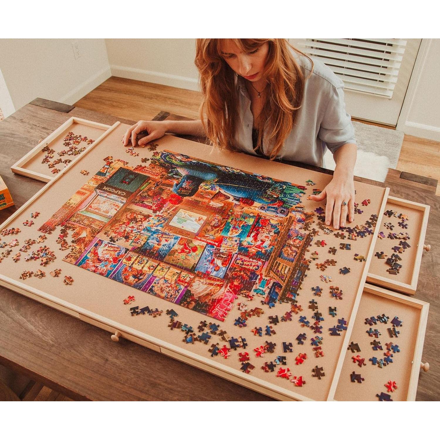 Rompecabezas Street Fighter 1000 Piezas Rachid Lotf 71x51cm