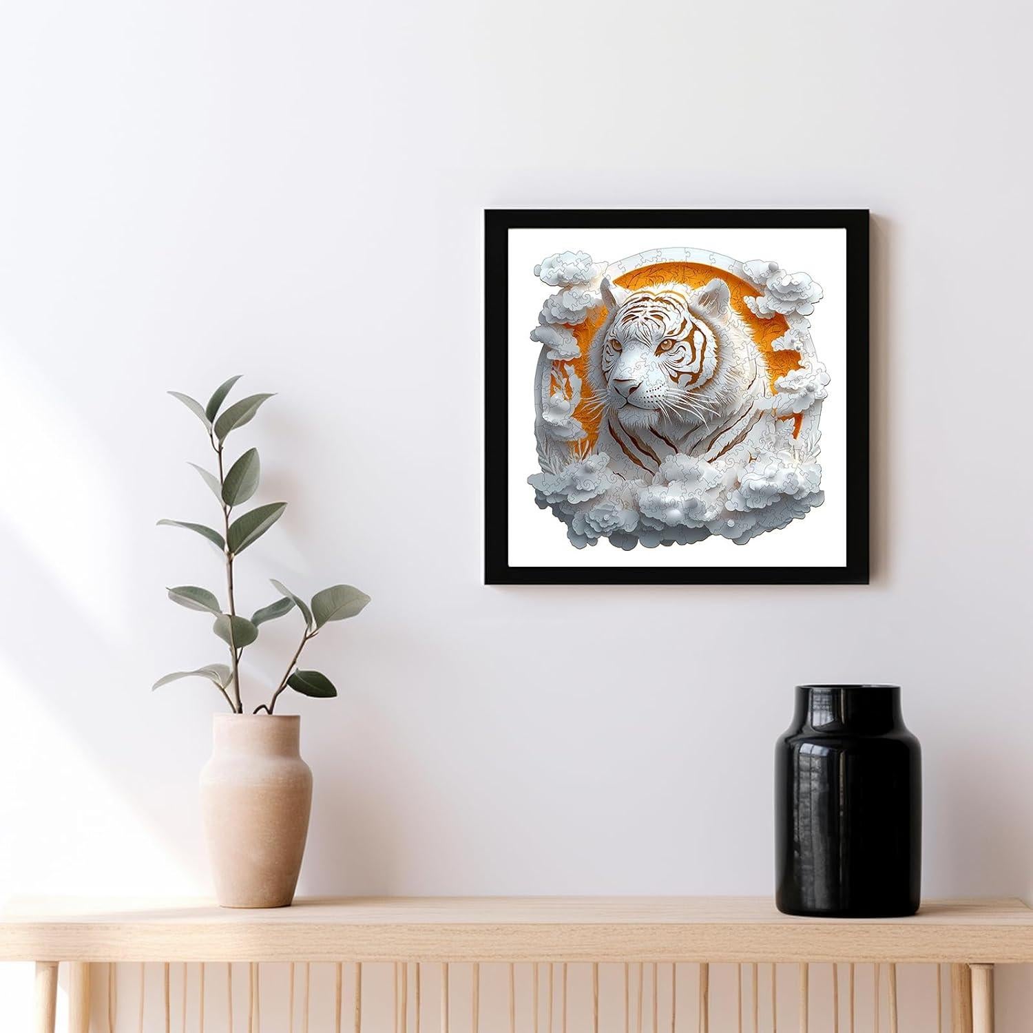 Rompecabezas de Madera Purdicra Tigre 3D 100 Piezas 21.6cm