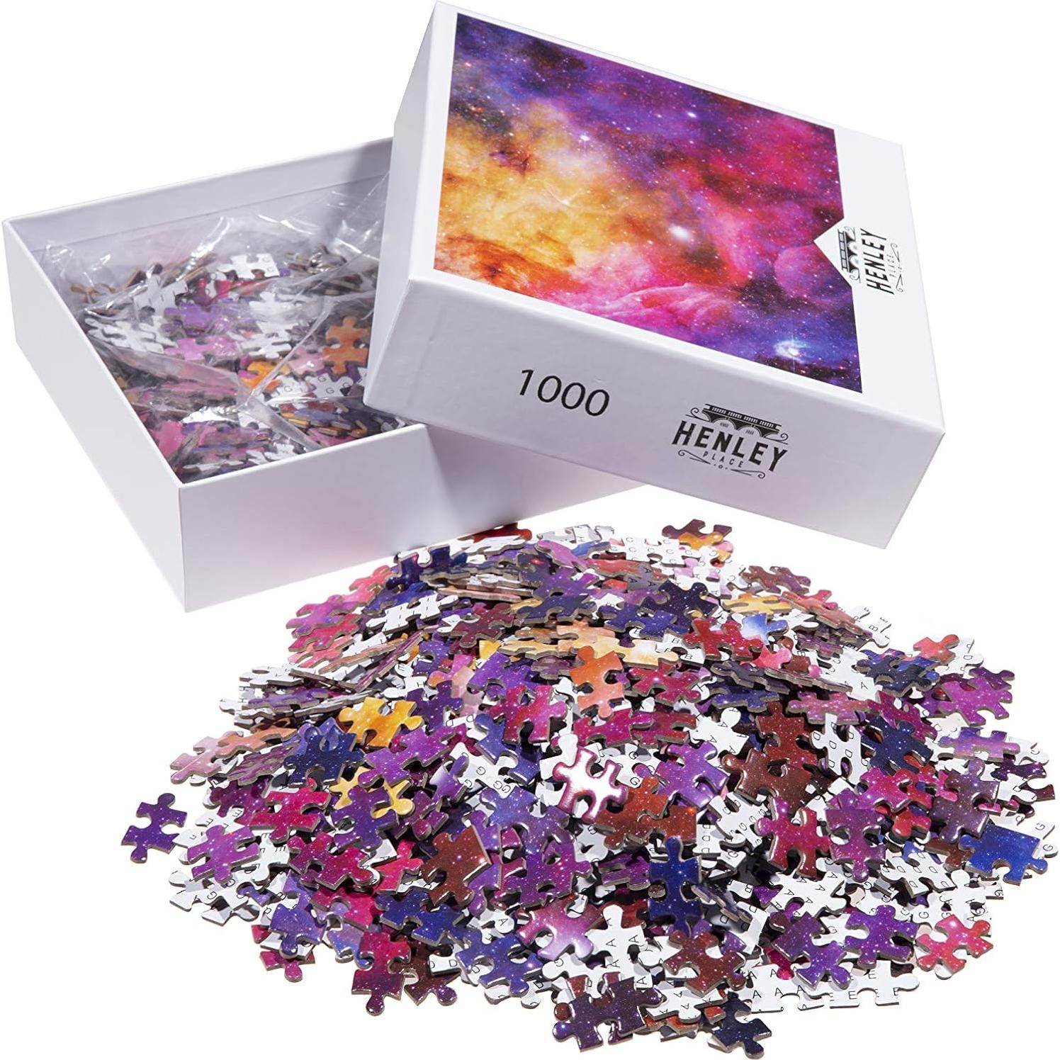 Rompecabezas Galaxia Estrellada Henley Place 1000 Piezas 50.8x68.6 cm