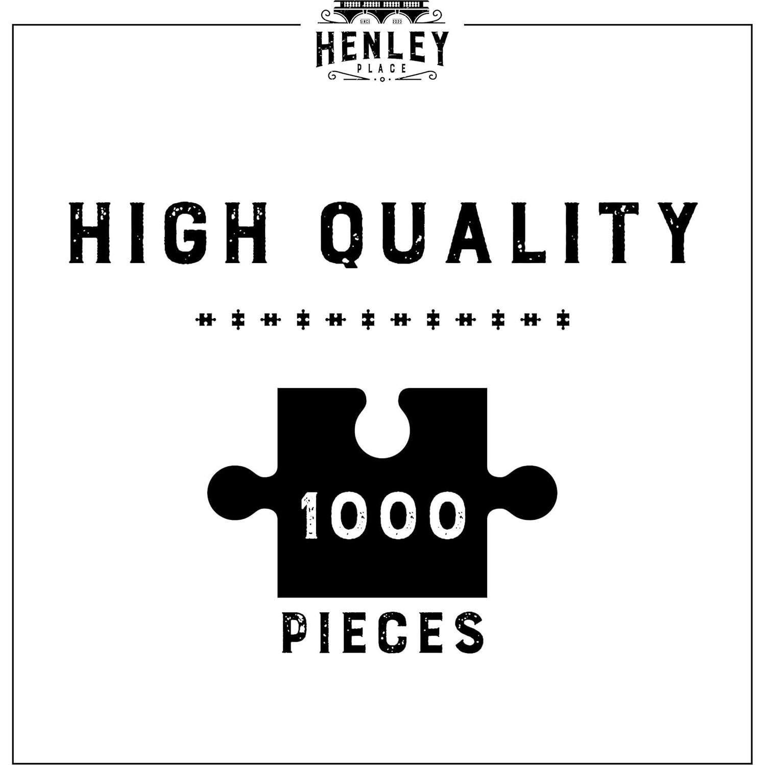 Rompecabezas Galaxia Estrellada Henley Place 1000 Piezas 50.8x68.6 cm