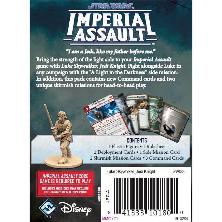 Juego de Mesa Star Wars Imperial Assault Luke Skywalker 50g