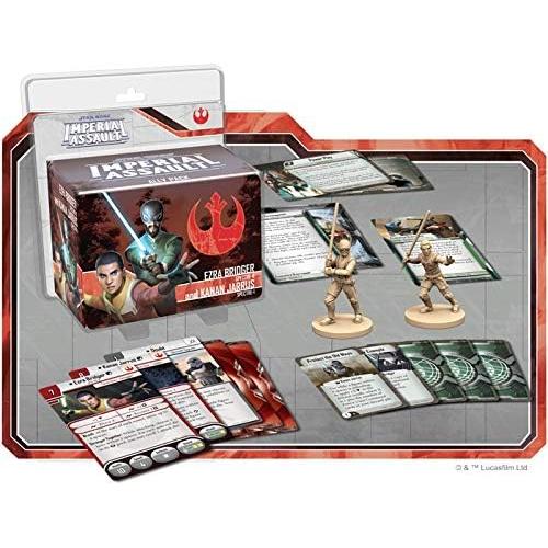 Juego de Mesa Star Wars Imperial Assault: Paquete de Aliados Ezra y Kanan