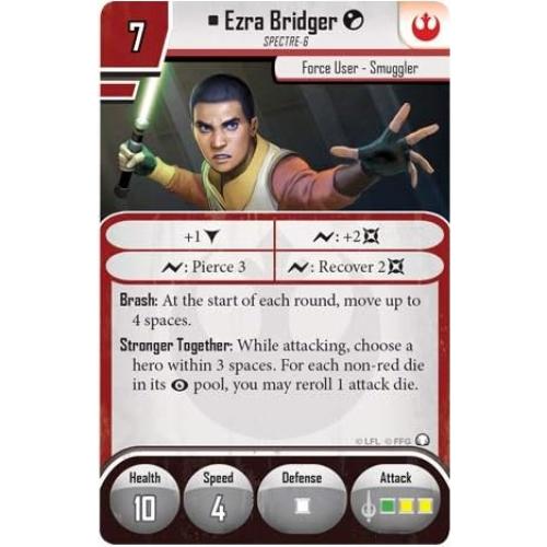 Juego de Mesa Star Wars Imperial Assault: Paquete de Aliados Ezra y Kanan