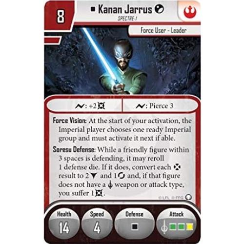 Juego de Mesa Star Wars Imperial Assault: Paquete de Aliados Ezra y Kanan