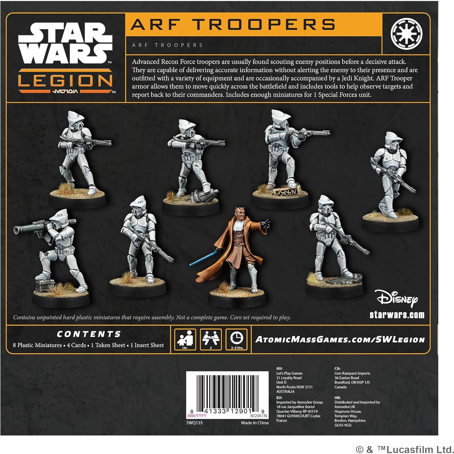 Star Wars: Legion Expansión ARF Troopers - Juego de Estrategia