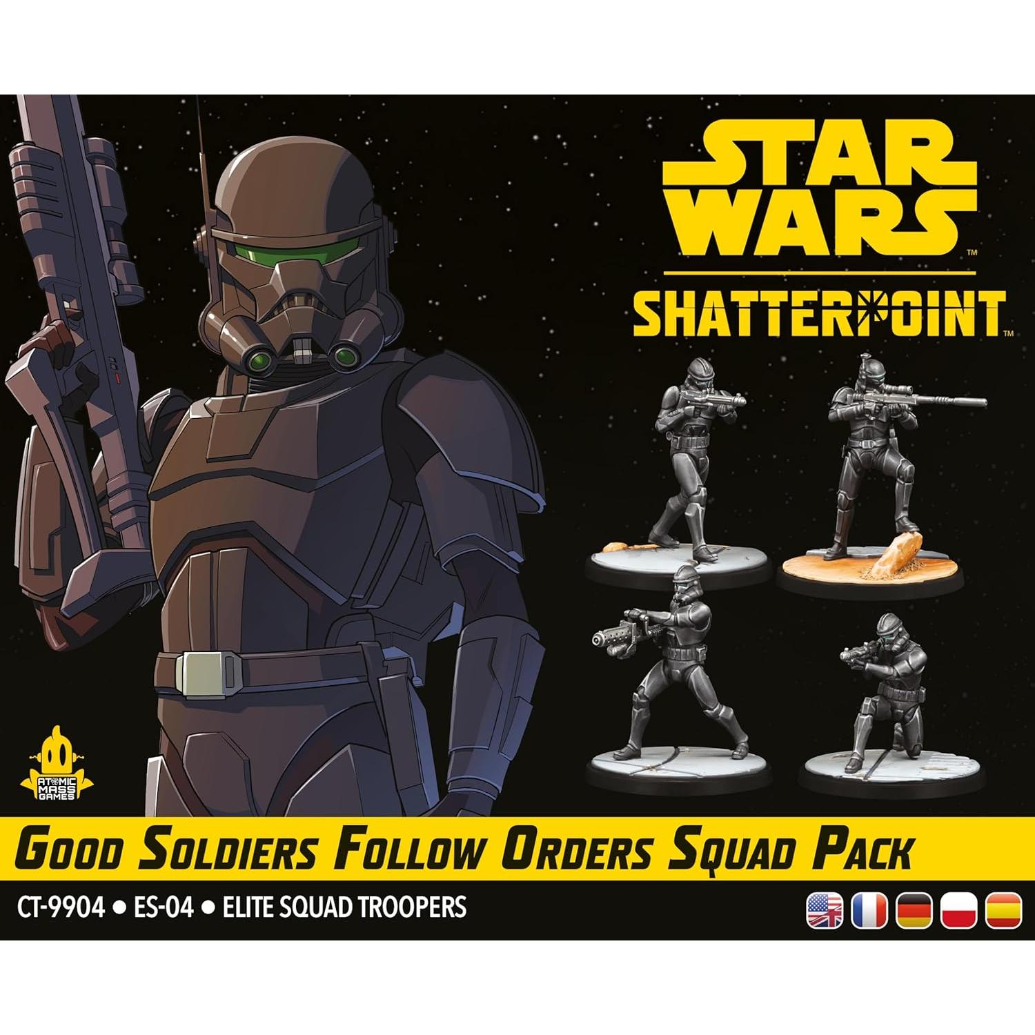 Star Wars Shatterpoint Paquete de Escuadra Buen Soldados