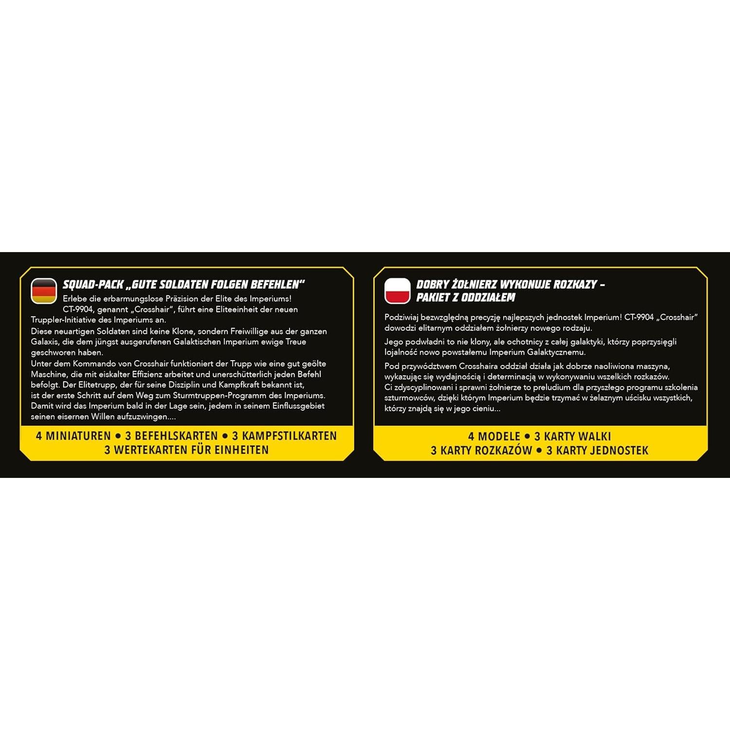 Star Wars Shatterpoint Paquete de Escuadra Buen Soldados