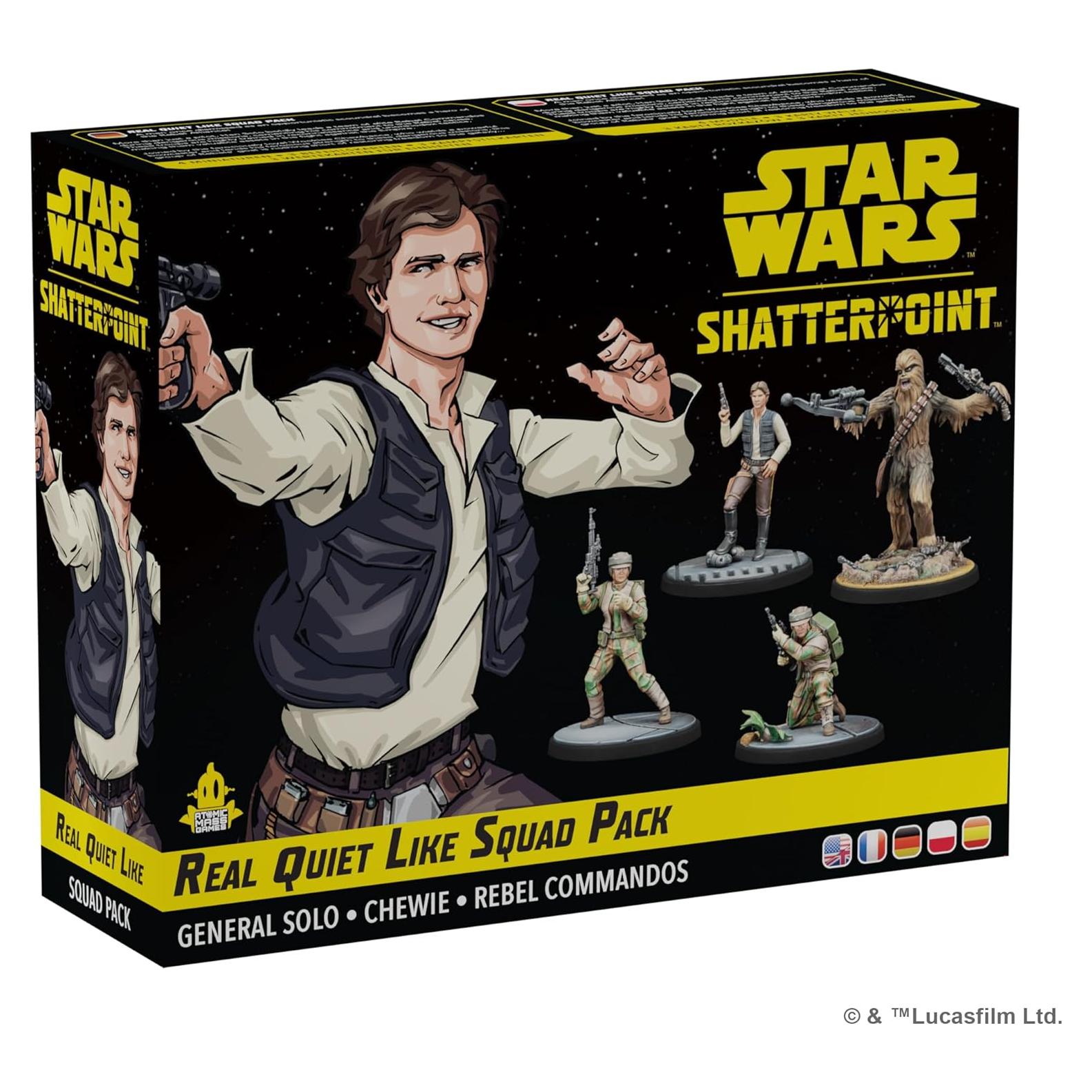 Juego de Miniaturas Star Wars Shatterpoint - Paquete Escuadra Real Quiet Like