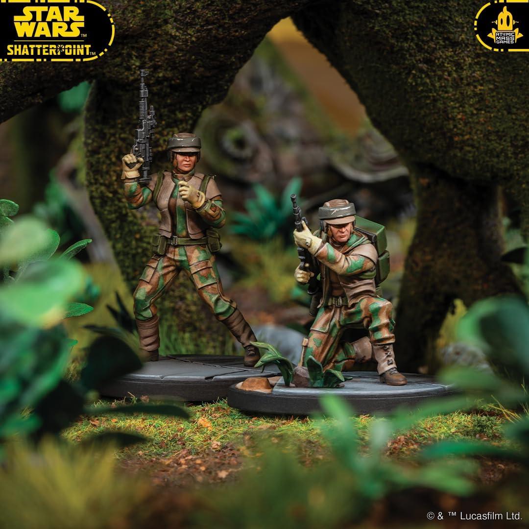 Juego de Miniaturas Star Wars Shatterpoint - Paquete Escuadra Real Quiet Like
