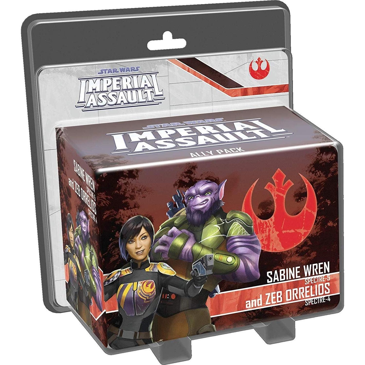 Expansión Sabine Wren y Zeb Orrelios Star Wars Imperial Assault - Juego de Mesa de Estrategia