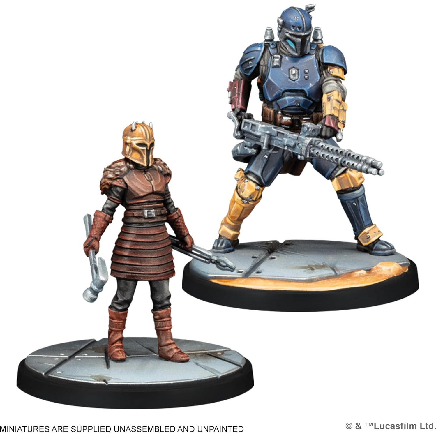 Juego de Miniaturas Star Wars Shatterpoint - Paquete de Escuadra Mandalorianos