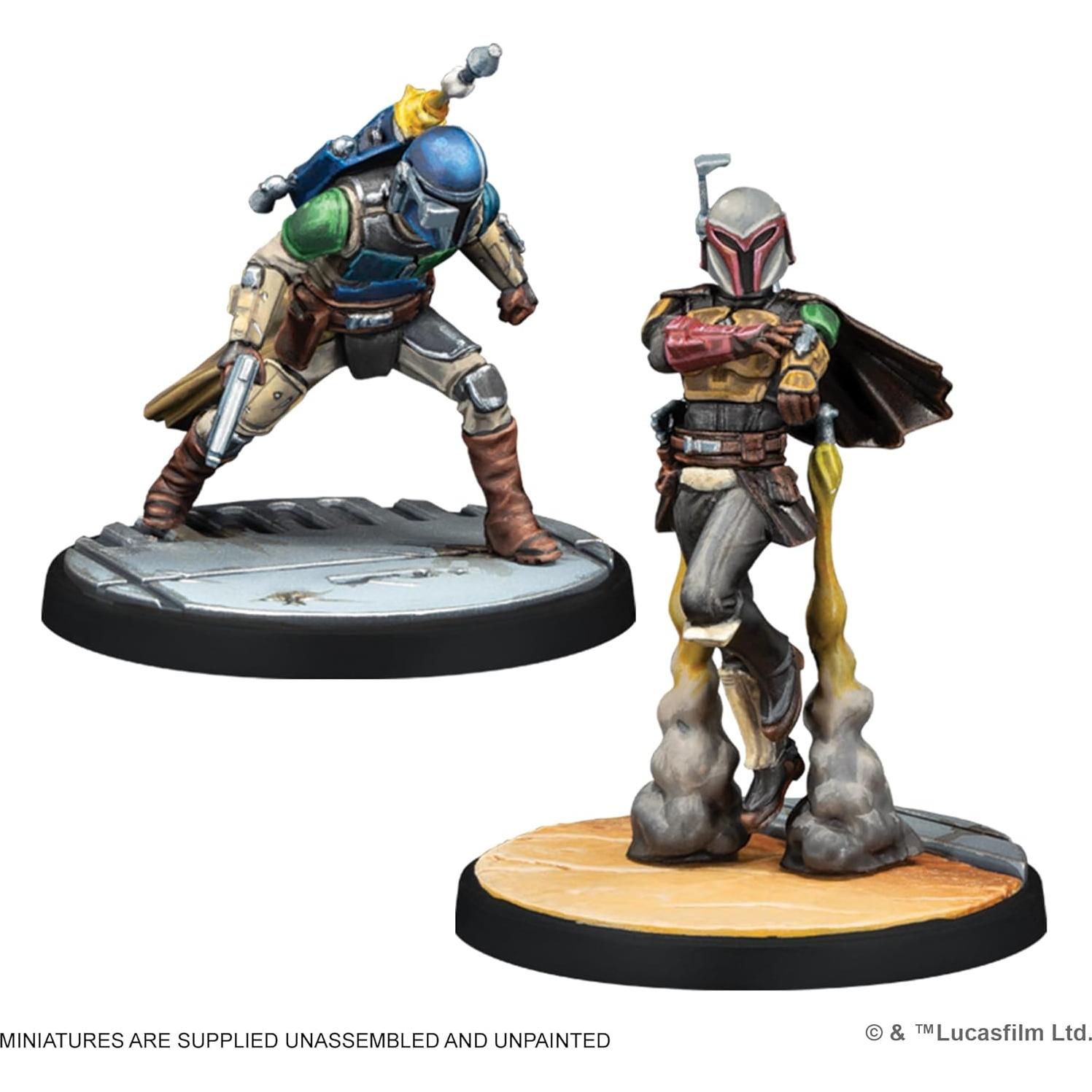 Juego de Miniaturas Star Wars Shatterpoint - Paquete de Escuadra Mandalorianos