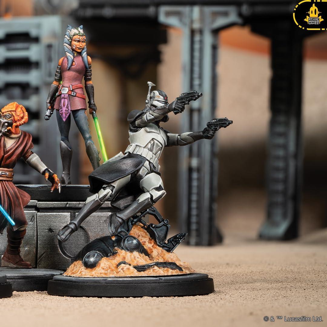 Star Wars Shatterpoint Pack de Escuadrón Plo Koon y Wolffe