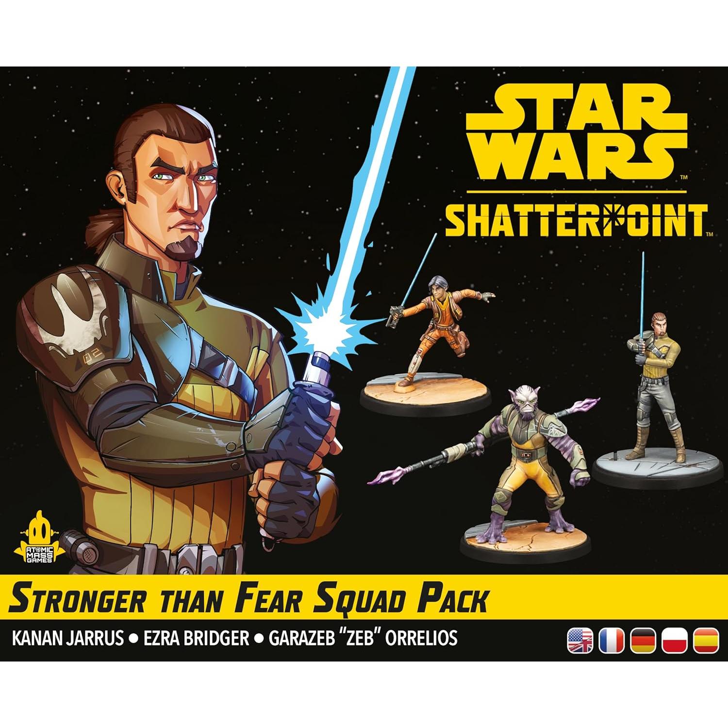 Juego de Miniaturas Star Wars Shatterpoint - Paquete de Escuadra Espectros Rebeldes