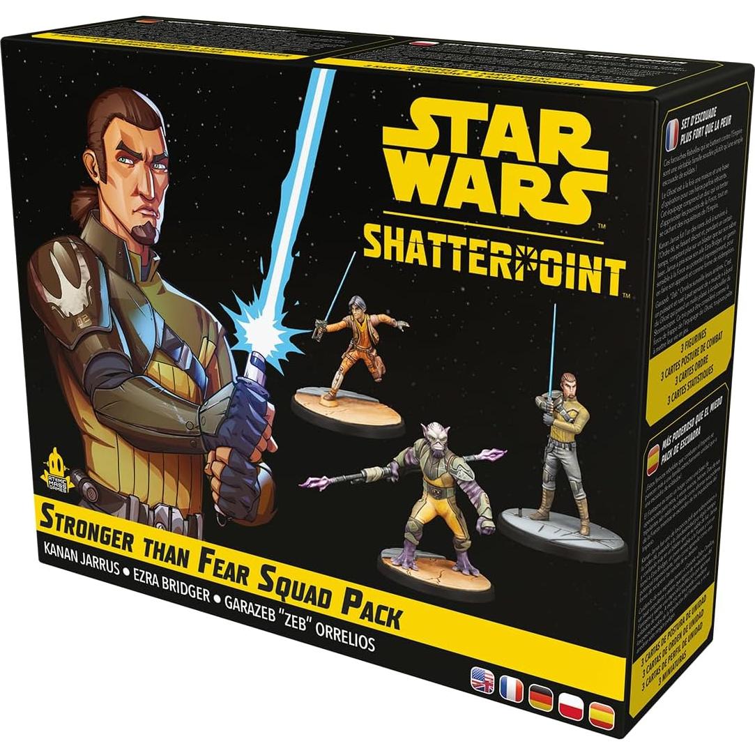 Juego de Miniaturas Star Wars Shatterpoint - Paquete de Escuadra Espectros Rebeldes