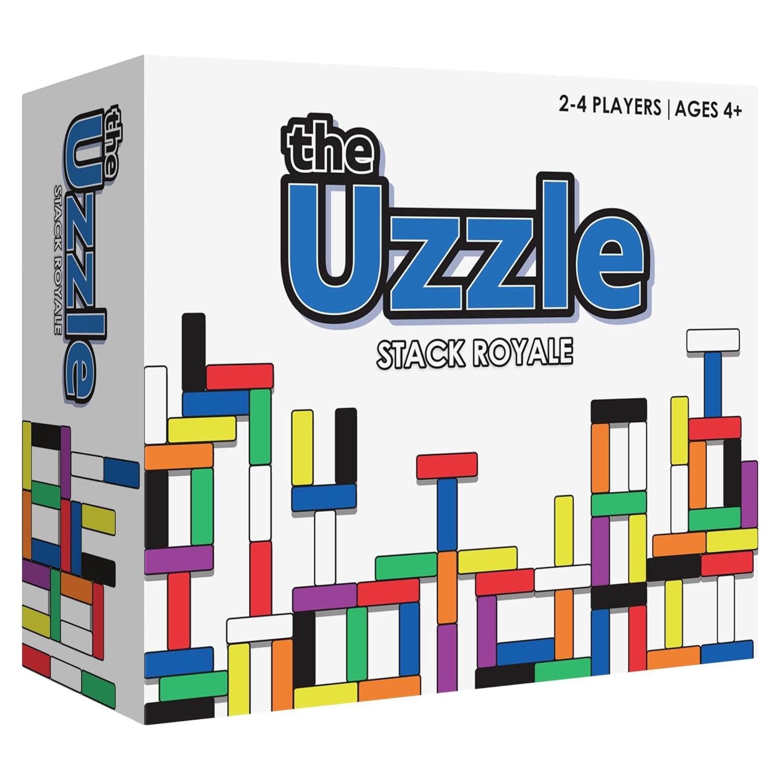 Juego de Mesa Uzzle Stack Royale - Familiar 4+ con 32 Bloques