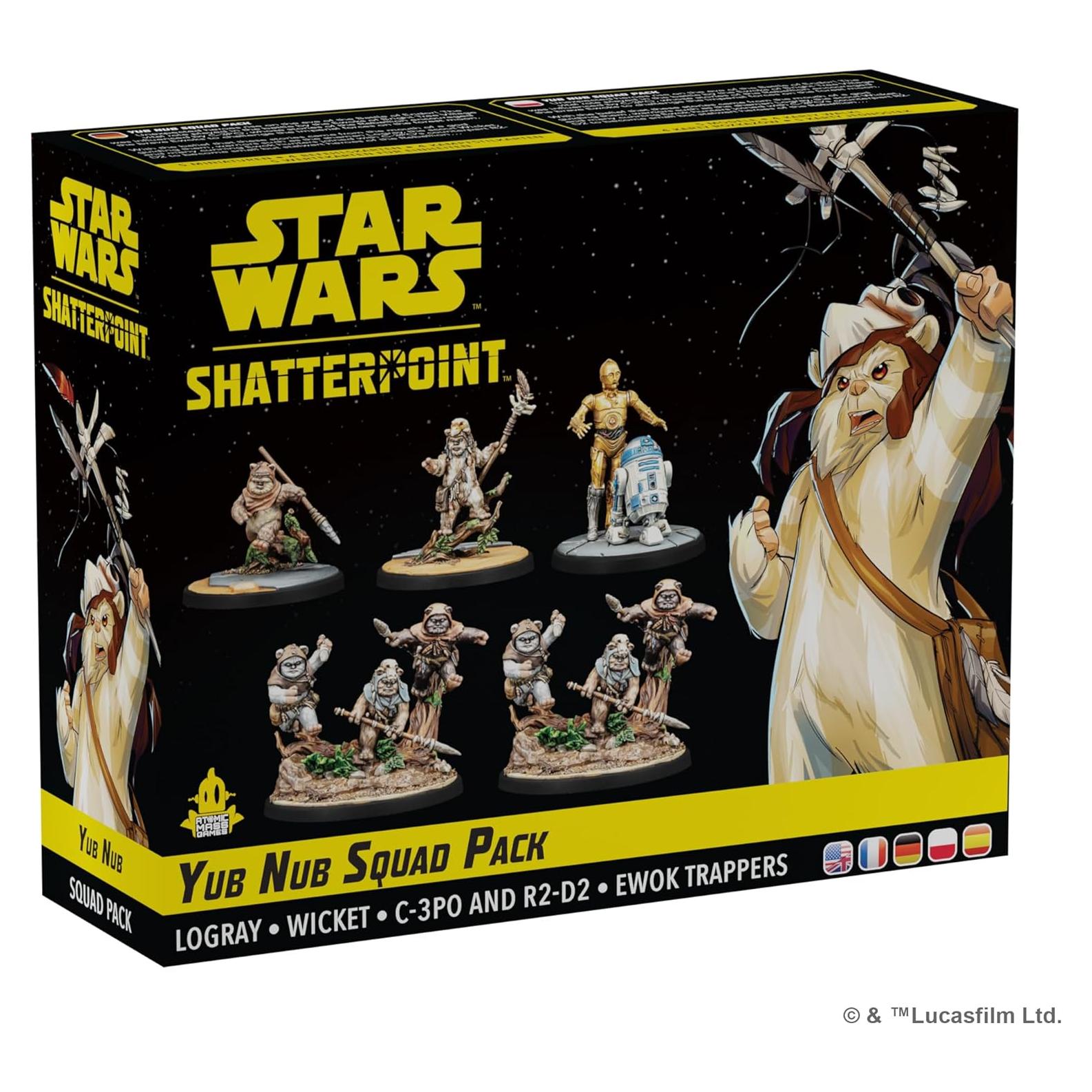 Star Wars Shatterpoint Yub Nub Squad Pack - Juego de Estrategia