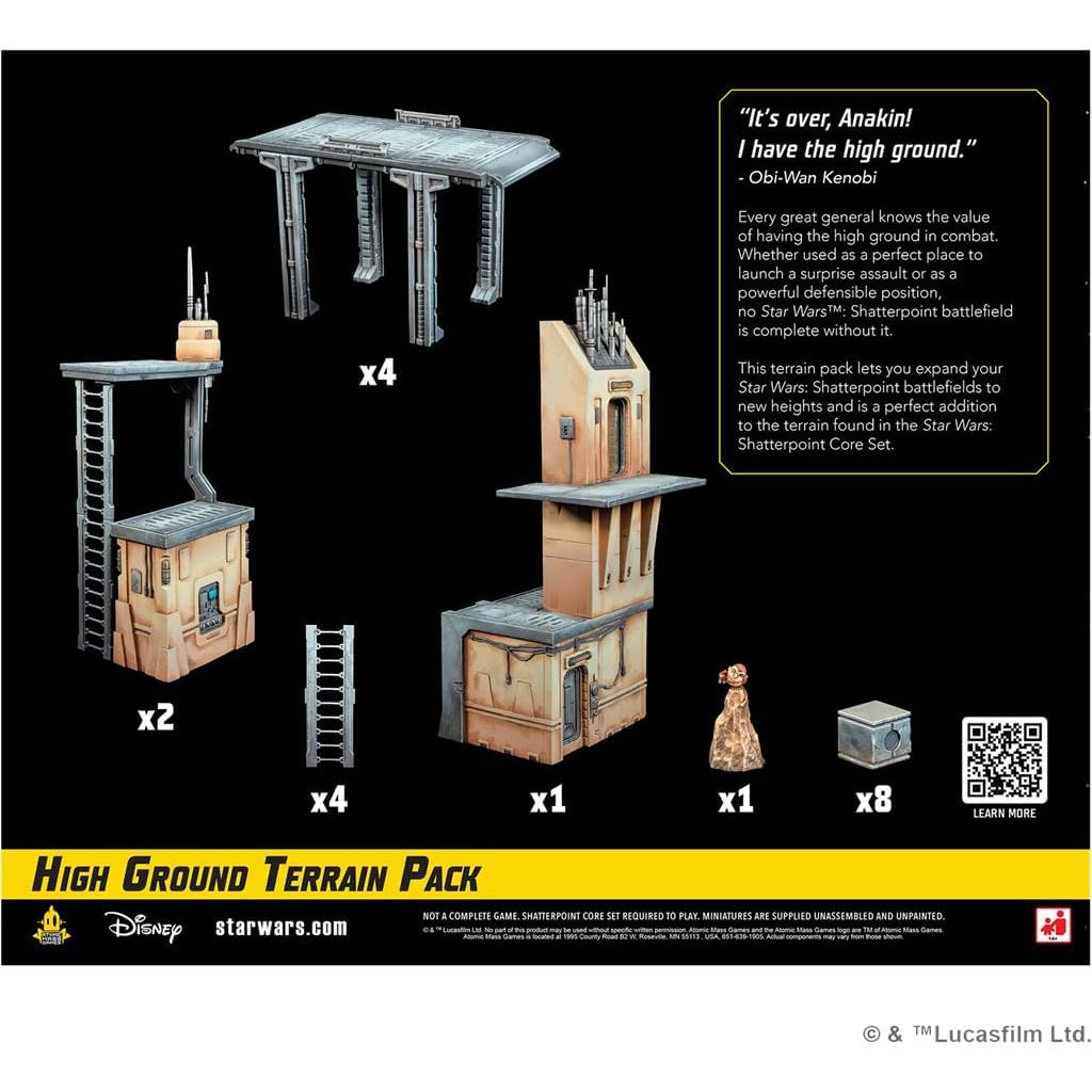 Paquete de Terreno High Ground Star Wars Shatterpoint 288.9g