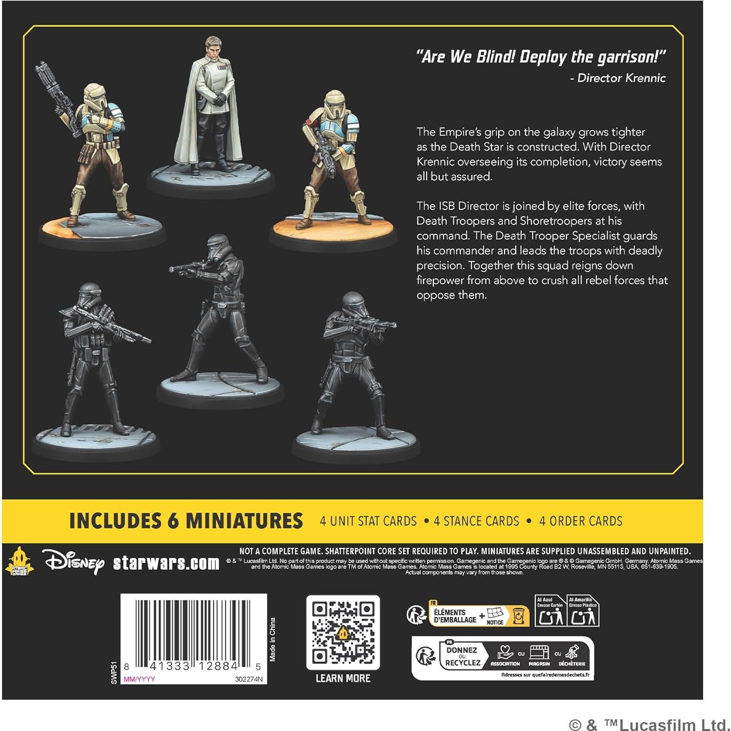 Paquete de Escuadra de Despliegue Star Wars Shatterpoint - 6 Miniaturas