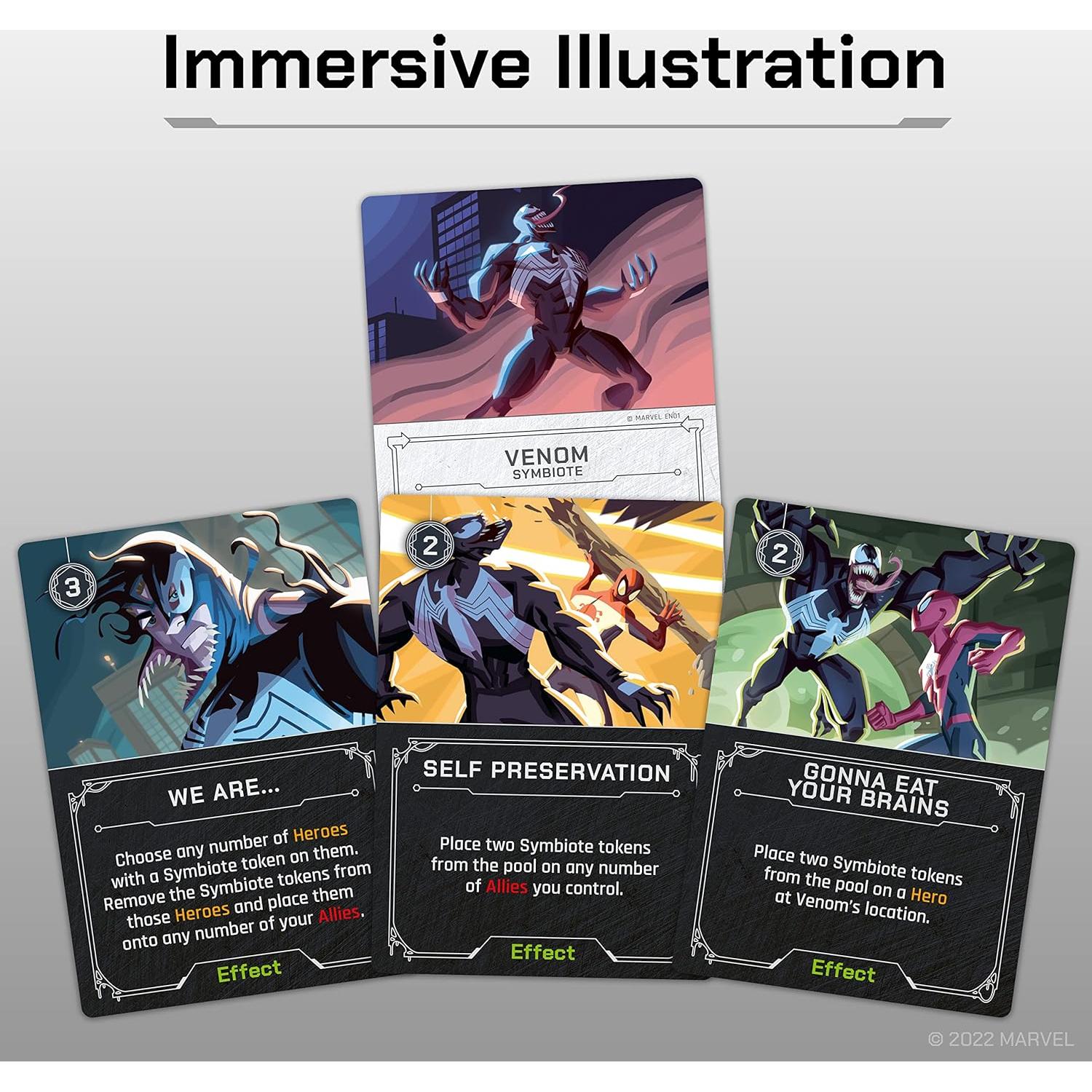 Juego de Mesa Marvel Villainous - Somos Venom - Ravensburger