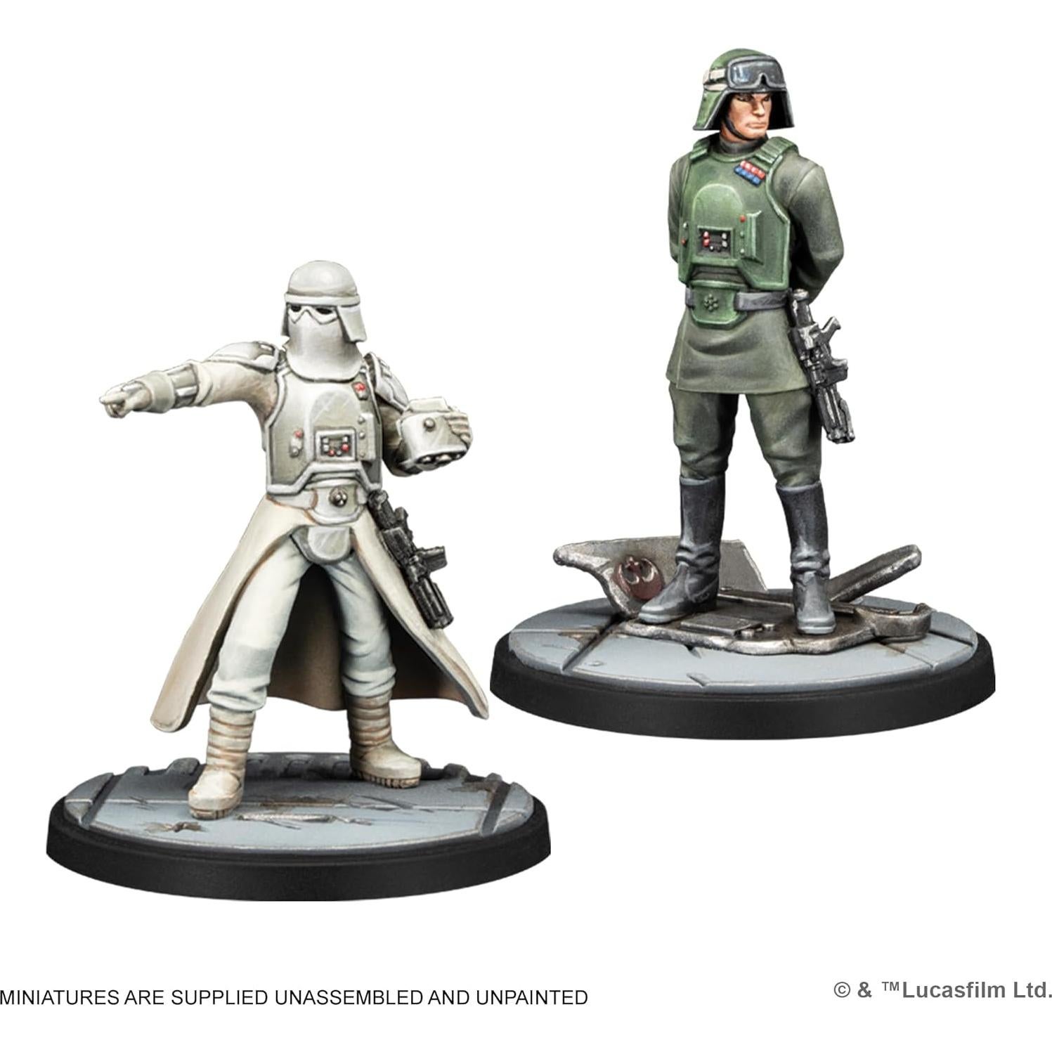 Paquete de Escuadra Star Wars Shatterpoint - General Veers y Snowtroopers