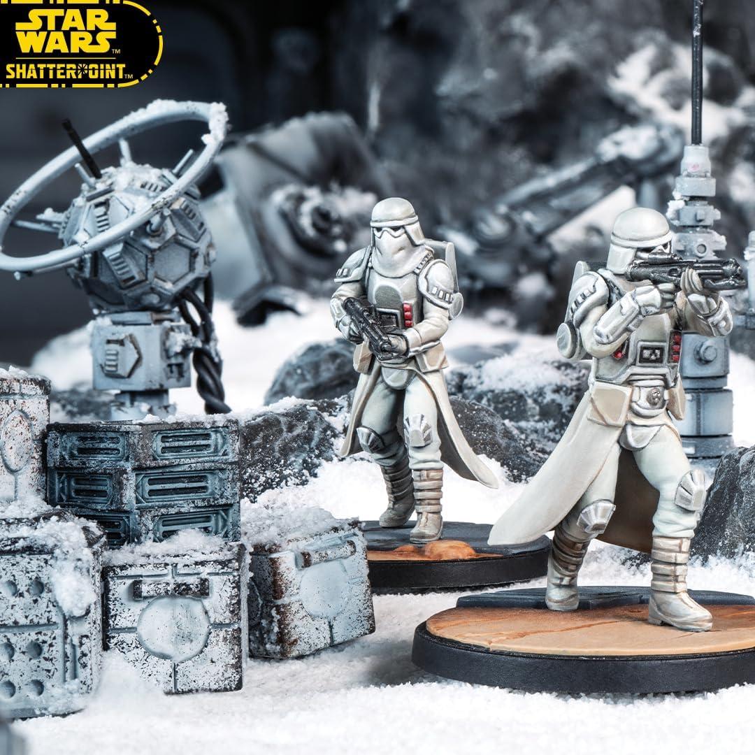 Paquete de Escuadra Star Wars Shatterpoint - General Veers y Snowtroopers