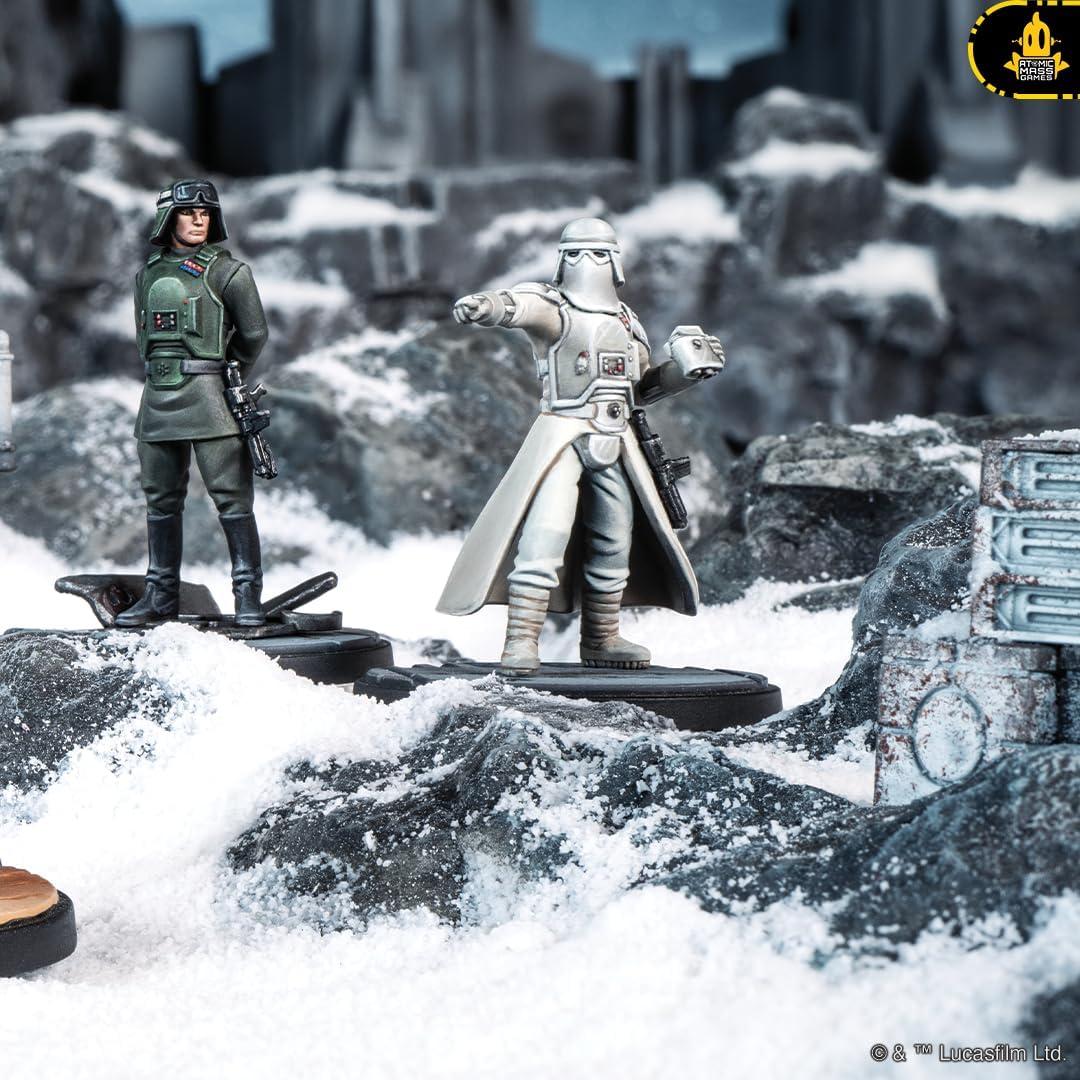 Paquete de Escuadra Star Wars Shatterpoint - General Veers y Snowtroopers