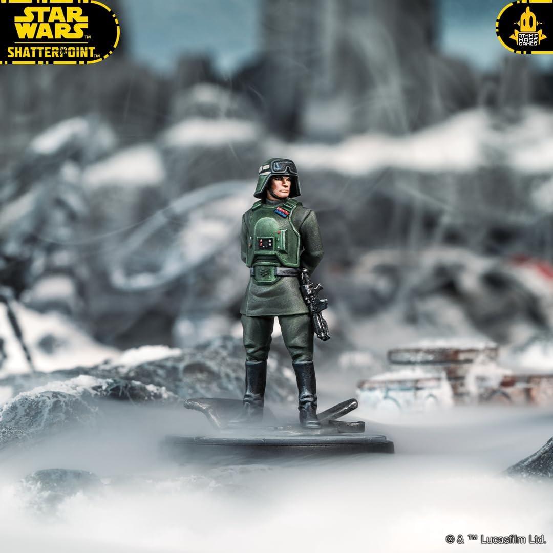 Paquete de Escuadra Star Wars Shatterpoint - General Veers y Snowtroopers
